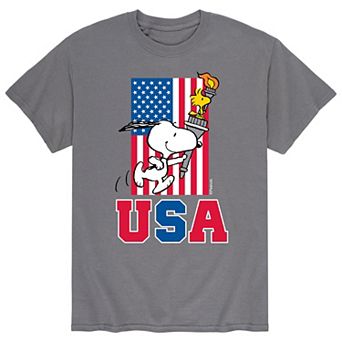 Men's Peanuts USA Torch Tee