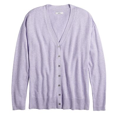® Women's Croft & Barrow® Easy Cardigan Sweater