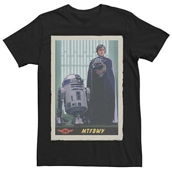 Men's Star Wars: Luke Skywalker and RT-D2 Tee
