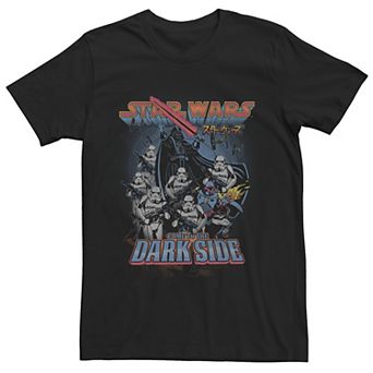 Men's Star Wars Darth Vadar & Stormtroopers Come To The Dark Side Tee