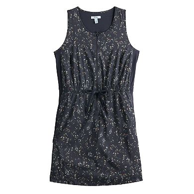 Women's FLX Woven Tank Dress with Built-In Shorts