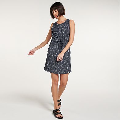 Women's FLX Woven Tank Dress with Built-In Shorts