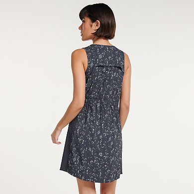 Women's FLX Woven Tank Dress with Built-In Shorts