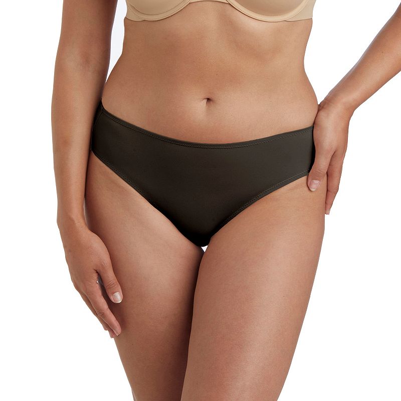 Women's Naomi and Nicole® Panties No Show, No Lines Hipster Panty A213, Size: Medium, Deep Black