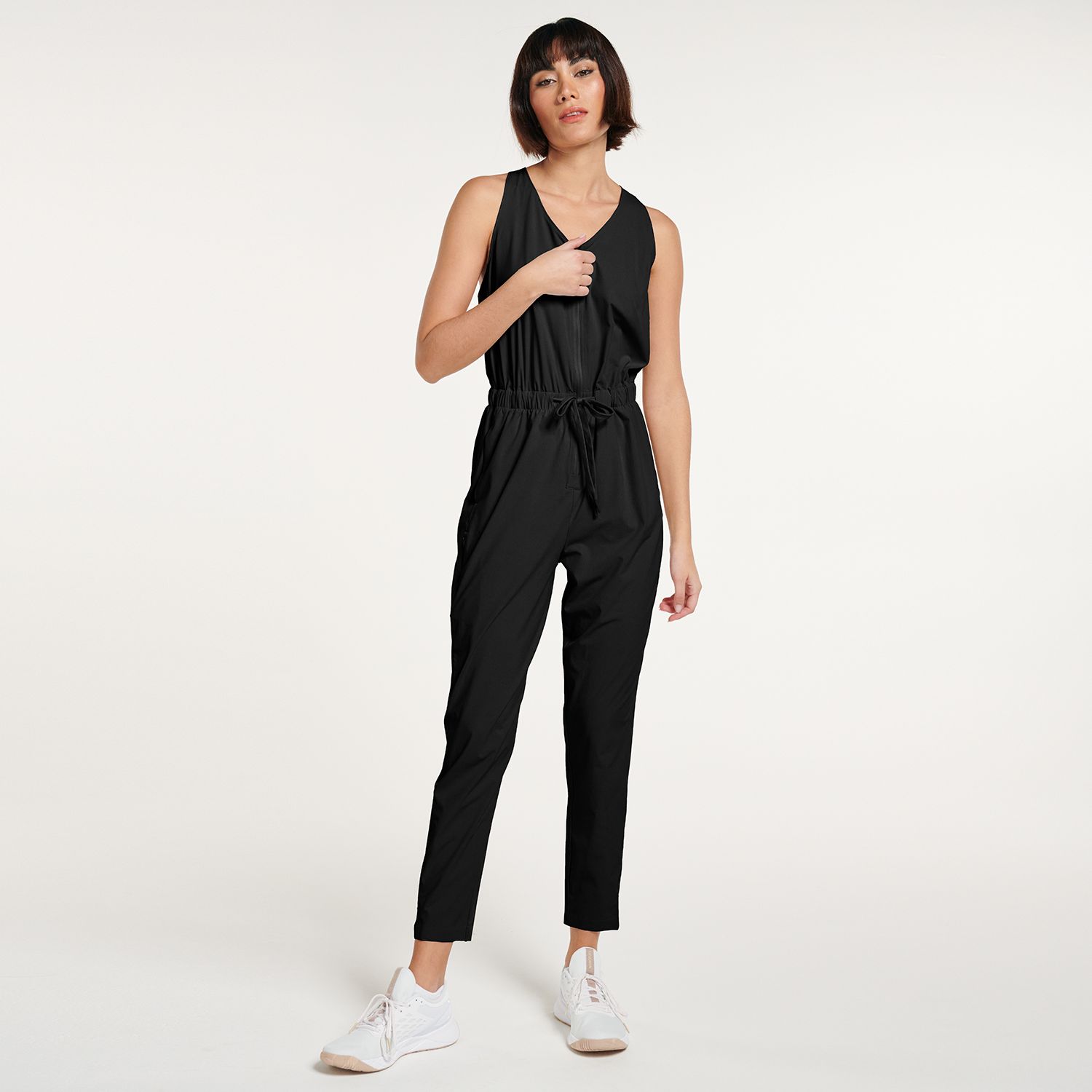 Women's FLX Sleeveless Woven Jumpsuit