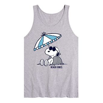 Men's Peanuts Chill Beach Vibes Tank Top