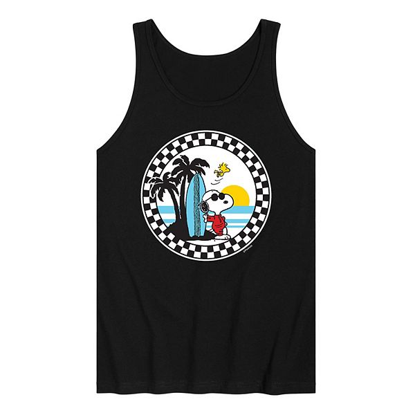 Men's Peanuts Snoopy Surfs Up Tank Top