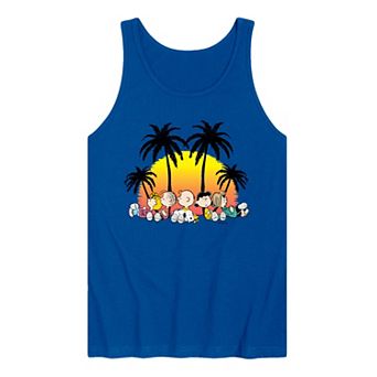 Men's Peanuts Tropical Tank Top
