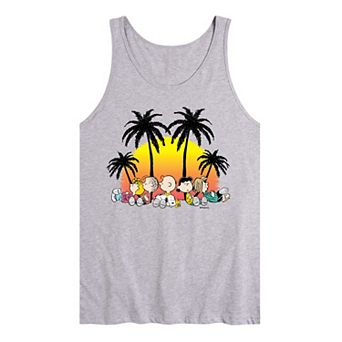 Men's Peanuts Tropical Tank Top