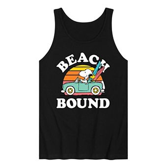 Men's Peanuts Beach Bound Tank Top