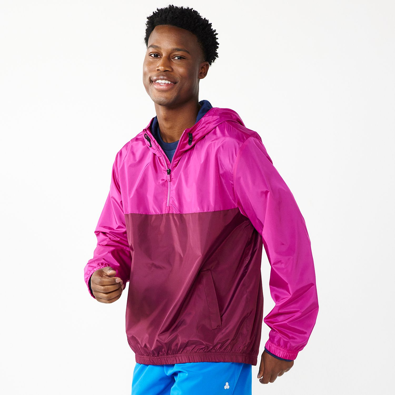 nike pink wind breaker