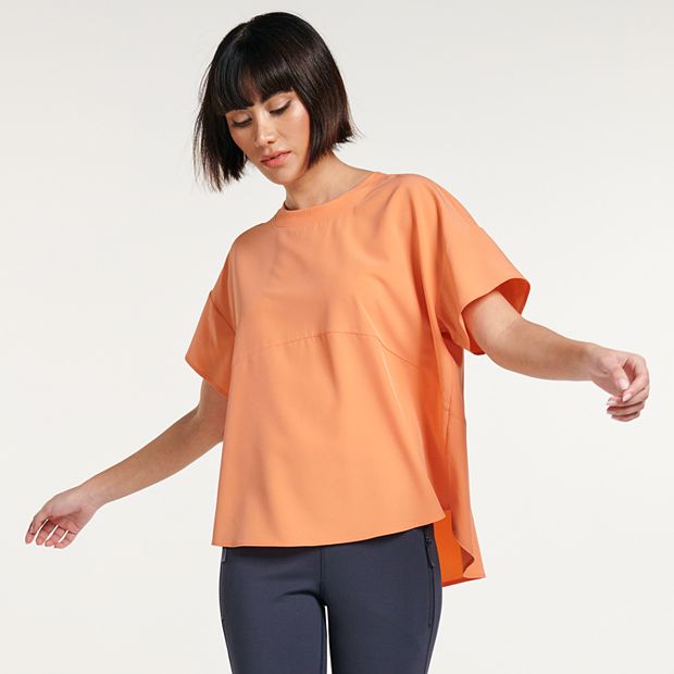 Women's FLX Drop-Shoulder Woven Tee