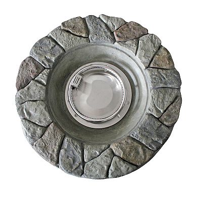 Outdoor Round Propane Gas Fire Pit