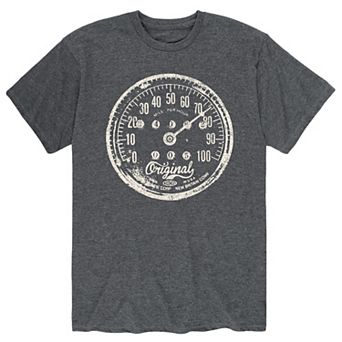 Men's Vintage Motorcycle Speedometer Tee