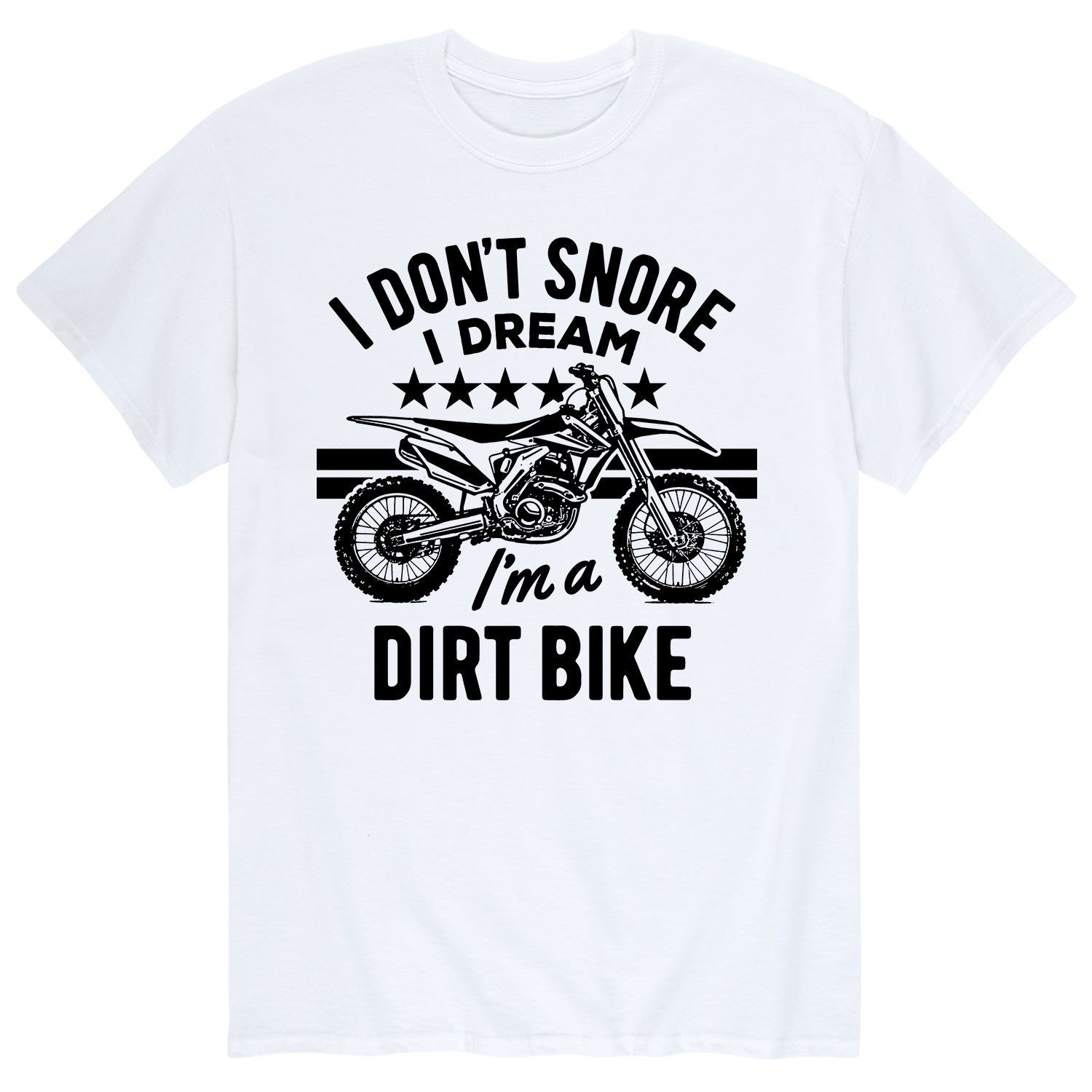 Image for Licensed Character Men's I Dont Snore Dream Dirt Bike Tee at Kohl's.
