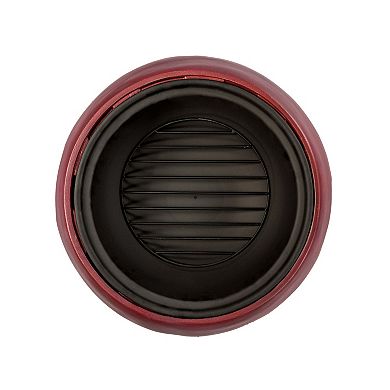 Teamson Home Outdoor Maroon Concrete Wood Burning Fire Pit