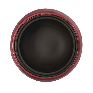 Teamson Home Outdoor Maroon Concrete Wood Burning Fire Pit
