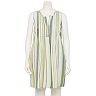 Plus Size Sonoma Goods For Life® Pintuck Linen-Blend Dress