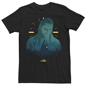 Men's Marvel Loki Variant Loki Silhouettes Tee