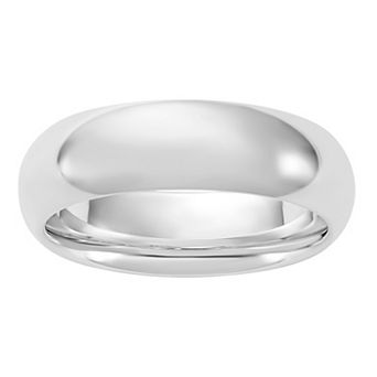 Platinum Comfort-Fit Wedding Band