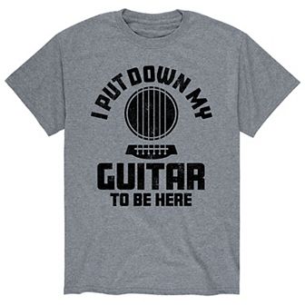 Men's Put Down My Guitar Tee