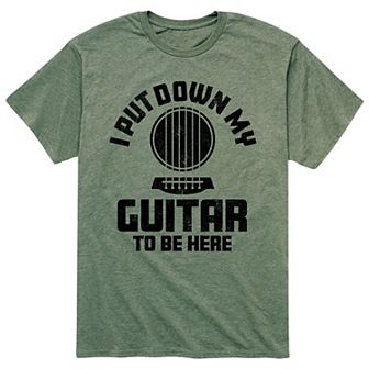 Men's Put Down My Guitar Tee