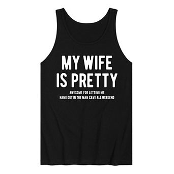 Men's My Wife Man Cave Tank Top