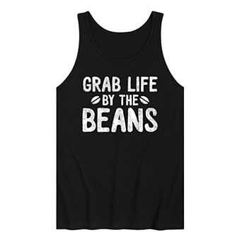 Men's Grab Life By The Beans Tank Top