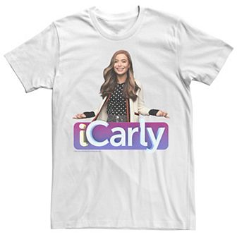 Men's iCarly Title Logo And Photo Tee