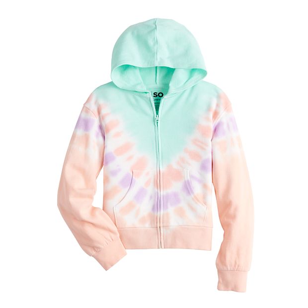 Kohls womens sales tie dye sweatshirt