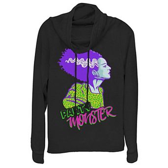 Junior's Universal Monsters Bride Of Frankenstein Party Monster Hoodie