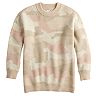 Juniors' SO® Crewneck Camo Tunic
