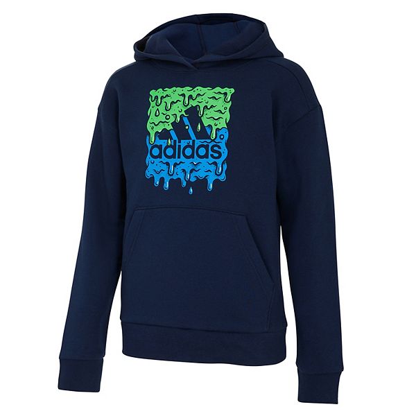 Boys 8-20 adidas Badge of Sport Slime Hoodie