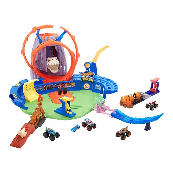 Hot wheels hot sale volcano track