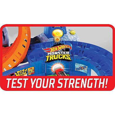 Hot Wheels Monster Trucks T. Rex Volcano Arena Track Playset