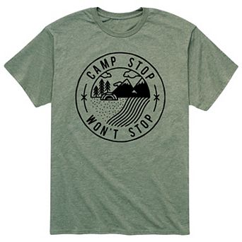 Men's Camp Stop Wont Stop Tee