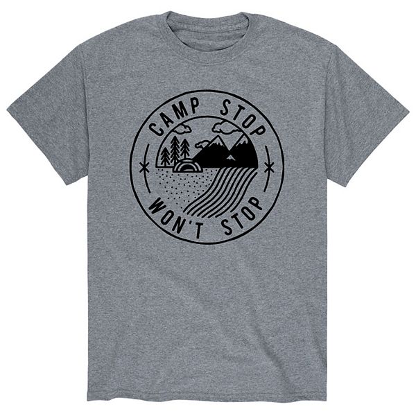 Men's Camp Stop Wont Stop Tee