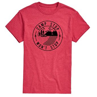 Men's Camp Stop Wont Stop Tee