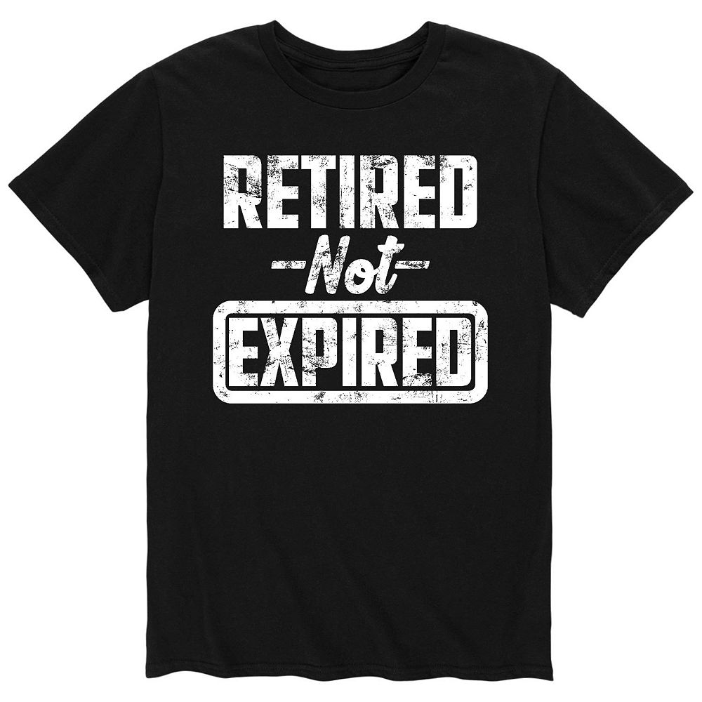 Men's Retired Not Expired Tee