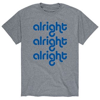 Men's Alright Alright Alright Tee