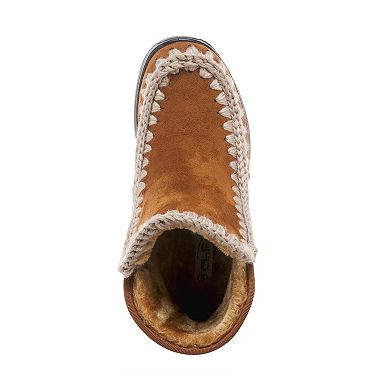 Flexus by Spring Step Tesso Women's Oversized Stitching Ankle Boots