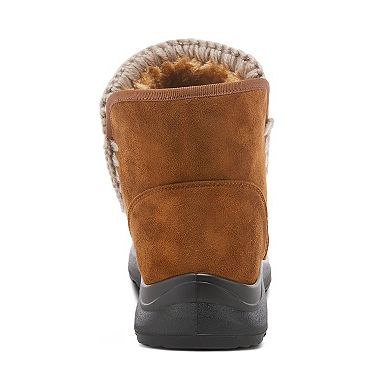 Flexus by Spring Step Tesso Women's Oversized Stitching Ankle Boots