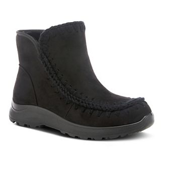 Flexus by Spring Step Tesso Women's Oversized Stitching Ankle Boots