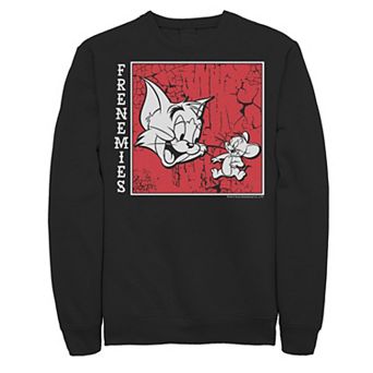 Men's Tom And Jerry Frenemies Street Style Portrait Sweatshirt