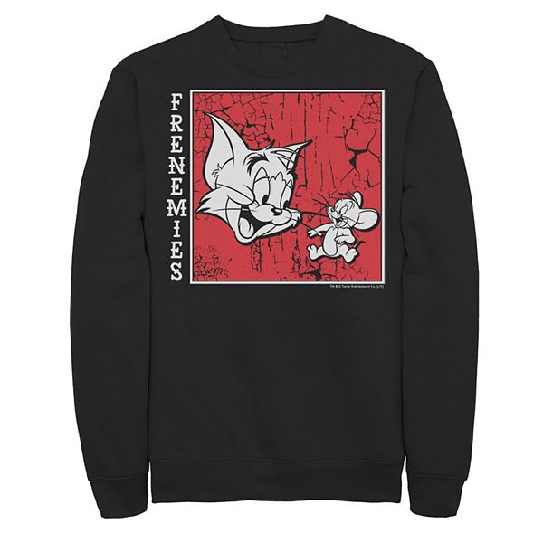 Men's Tom And Jerry Frenemies Street Style Portrait Sweatshirt