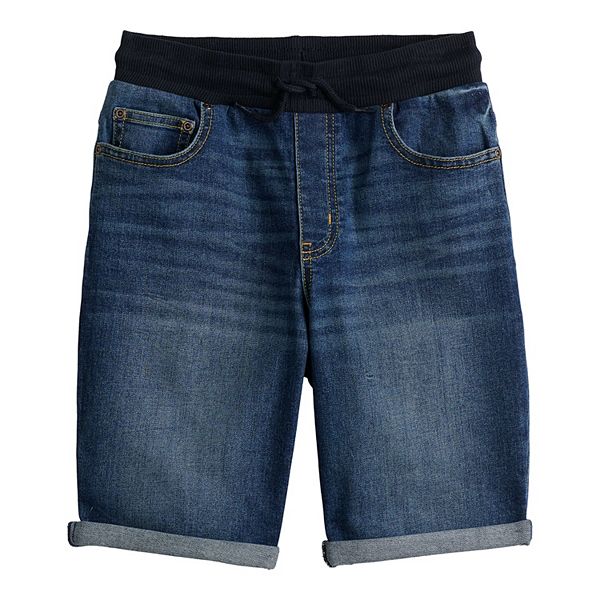 Boys 8-20 Sonoma Goods For Life® Denim Pull On Shorts in Regular & Husky