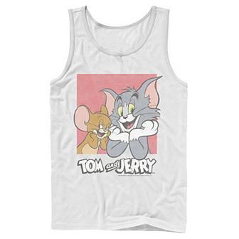 Men's Tom & Jerry Tj Square Tank Top