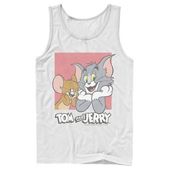Men's Tom & Jerry Tj Square Tank Top