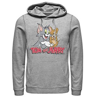 Men's Tom And Jerry Pals Logo Hoodie
