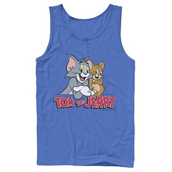 Men's Tom And Jerry Pals Logo Tank Top